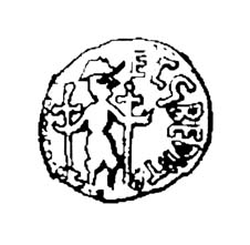 Eofowic conf Ecgbert Coin from Blue Bridge Lane